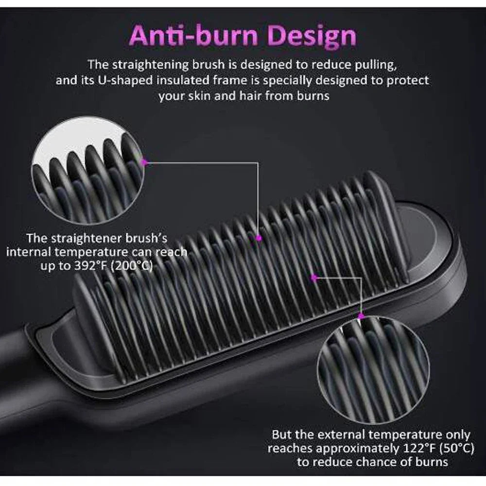 Hair Straightening Comb/brush