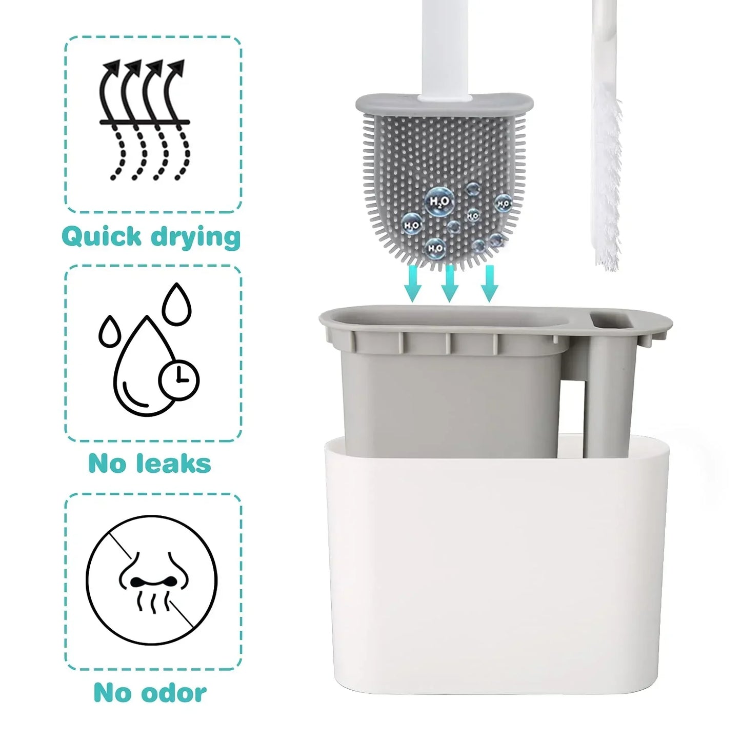 Toilet Brush And Holder Set