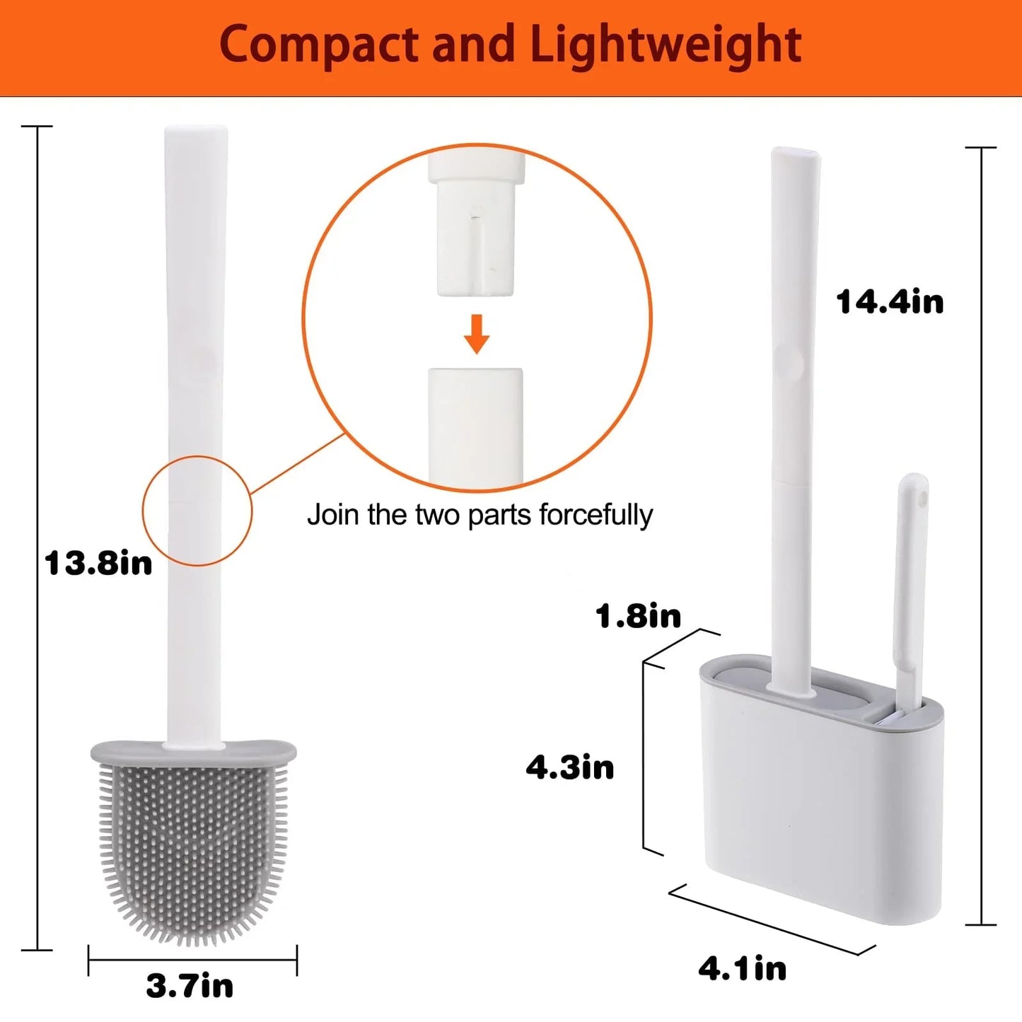 Toilet Brush And Holder Set