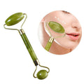 Facial Massage Jade marble Roller Double Heads Jade Stone Face Lift Hands Body Skin Relaxation Slimming Beauty Health Skin Care Tools - Konnect Clicks