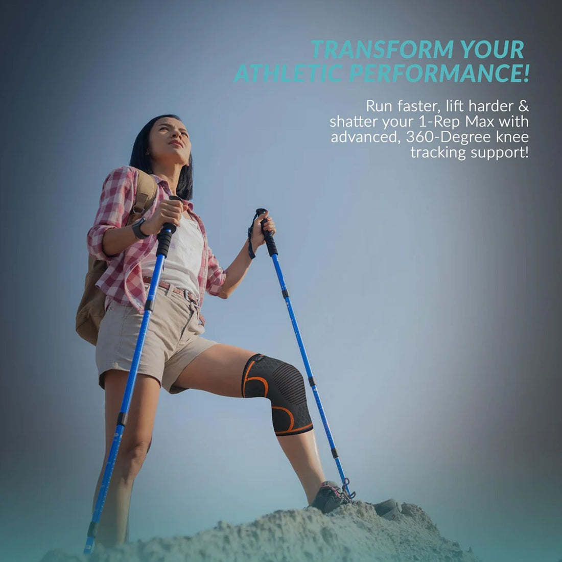 1 pair winter wool knee pads warm knee protector wool warmers thickened knee brace