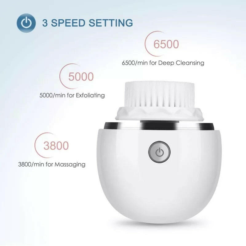 Lavany Facial Cleansing Brush Exfoliating Pore Minimizer to Clean Skin - Konnect Clicks