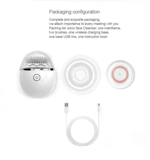 Lavany Facial Cleansing Brush Exfoliating Pore Minimizer to Clean Skin - Konnect Clicks