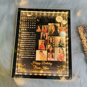 LED Mirror Photo Frame