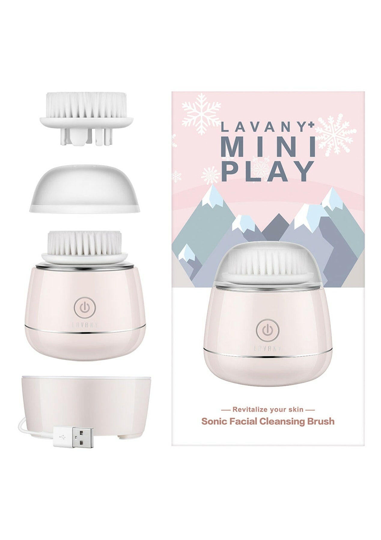 Lavany Facial Cleansing Brush Exfoliating Pore Minimizer to Clean Skin - Konnect Clicks