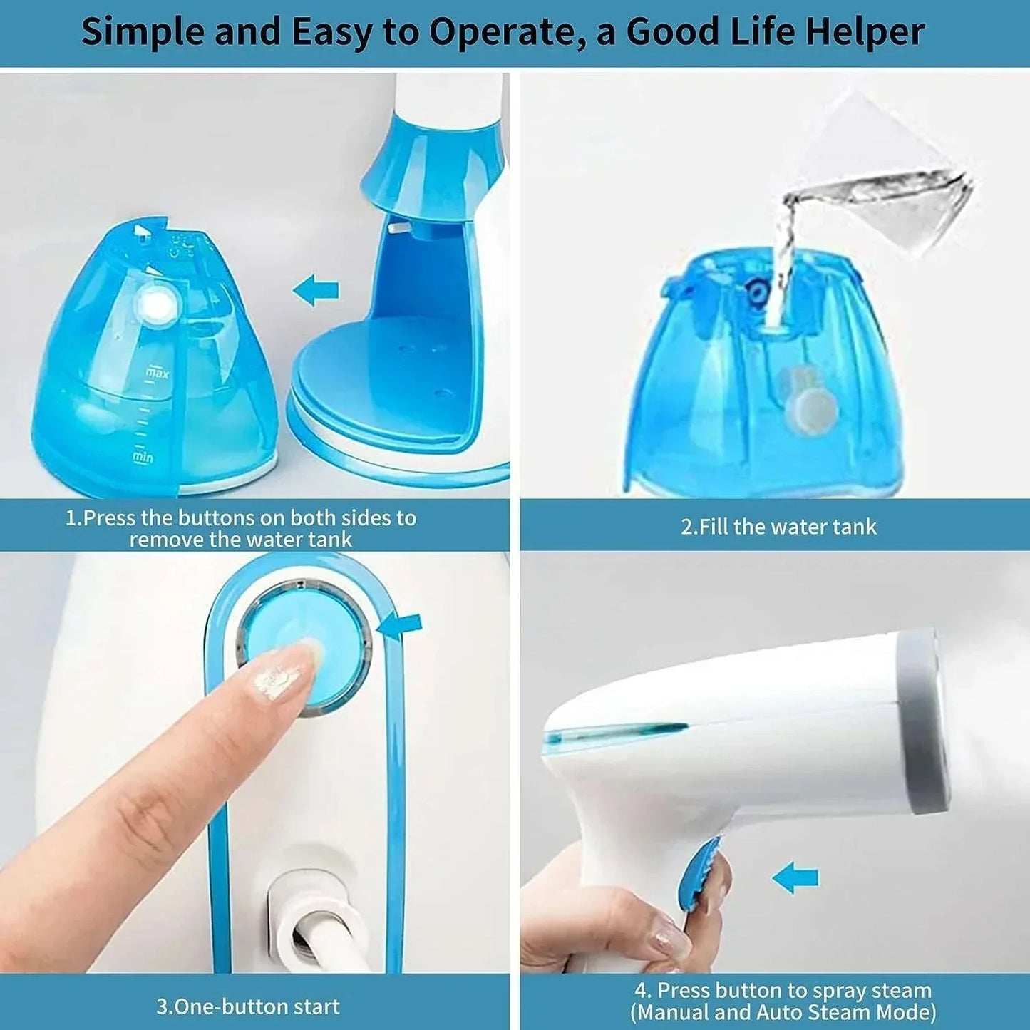 Portable Clothes Steamer
