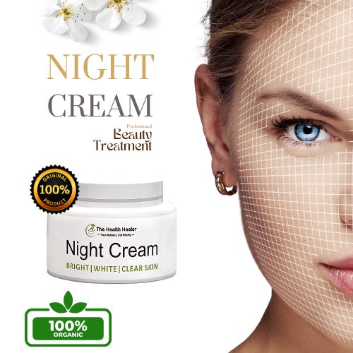 Night Cream for Bright, White and Clear Skin