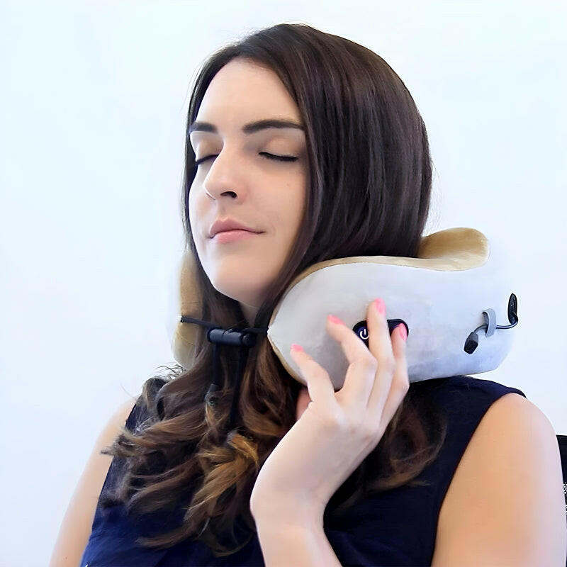 Electric U-Shaped Massage Pillow - Konnect Clicks