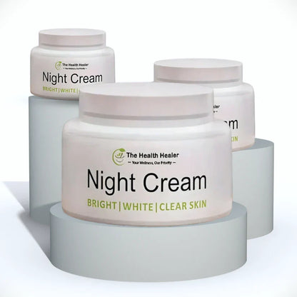 Night Cream for Bright, White and Clear Skin