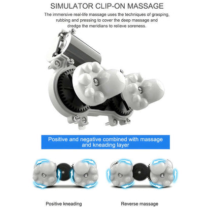 Electric U-Shaped Massage Pillow - Konnect Clicks
