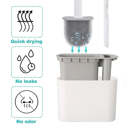 Toilet Brush And Holder Set