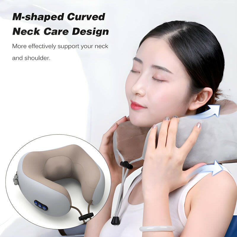 Electric U-Shaped Massage Pillow - Konnect Clicks