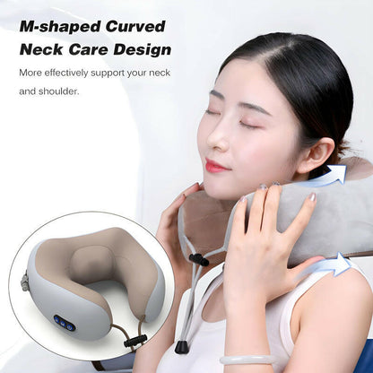 Electric U-Shaped Massage Pillow - Konnect Clicks