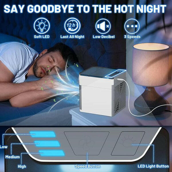 Arctic Freeze™ | Portable Air Cooler - Konnect Clicks